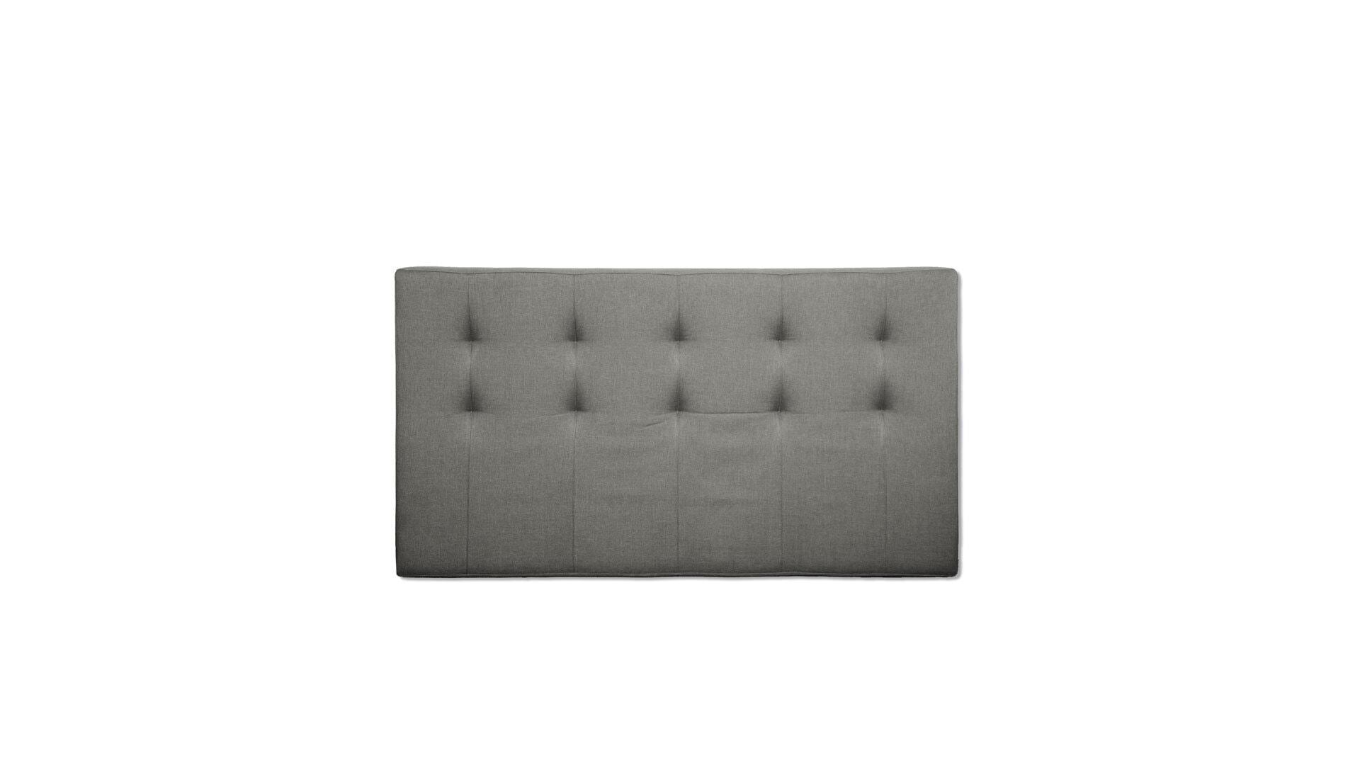 Beige Roma sengegavl fra Møbelringen som outletvare i højden 105 cm til 140 cm sengebredde