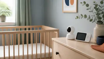 Babyalarm med kamera