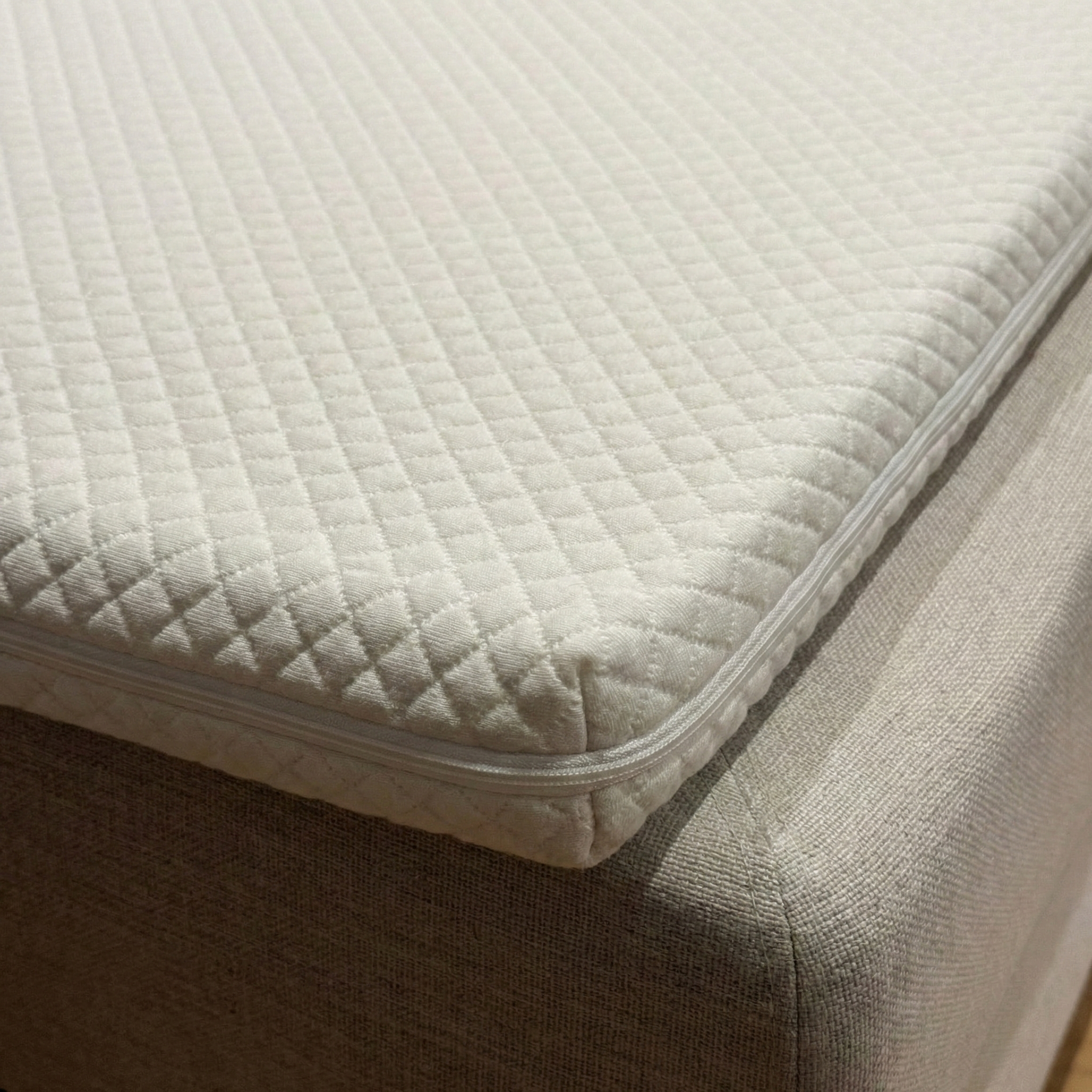Organic Sleep Topmadras i naturlatex med temperaturregulerende bambusbetræk