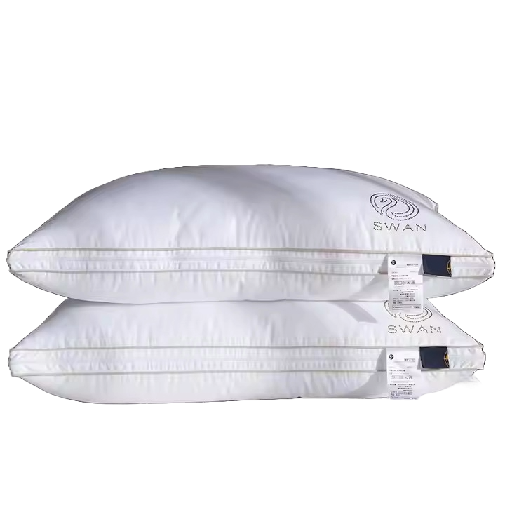 SognoSleep Swan pude med mulberry-silke og gåsedun fyld